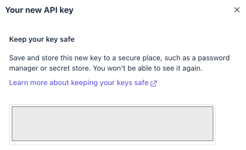 Paste key in NoNoiseMetrics settings